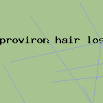 proviron hair loss